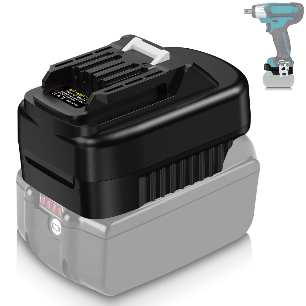Brushless Cordless Electric Drill 18V - MT18MT12 Battery Adapter Converter for Makita