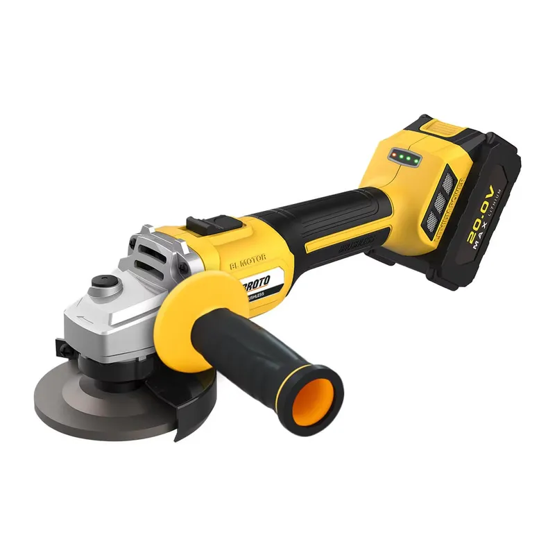 Brushless Angle Grinder Battery Powered - Portable Electric Cut Off Machine Total