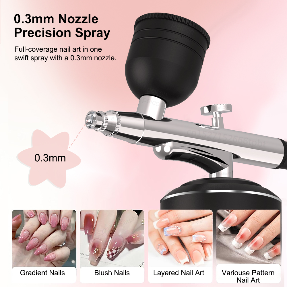 Airbrush with Compressor Pain - огляд і ціна Airbrush Kit With Mini Compressor