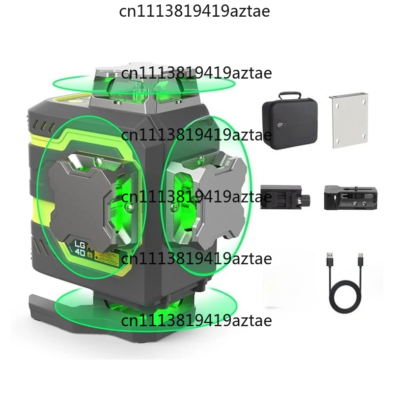 16 Line Laser Level 360 Self L - огляд і ціна Laser Level 16 Lines 4D Green