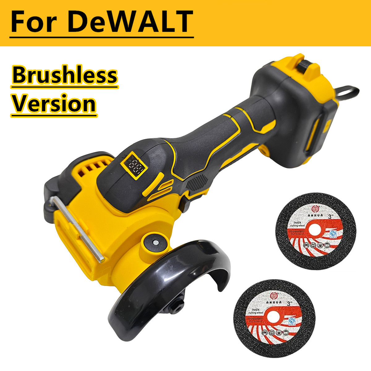Brushless Angle Grinder 3 Inch - огляд і ціна Brushless Angle Grinder Battery Powered