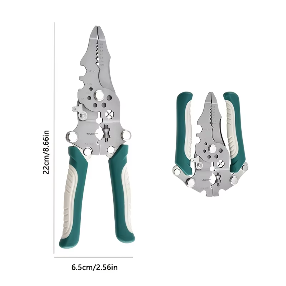 18 In1 Foldable Wire Stripper  - огляд і ціна Automatic Wire Stripper Cutter