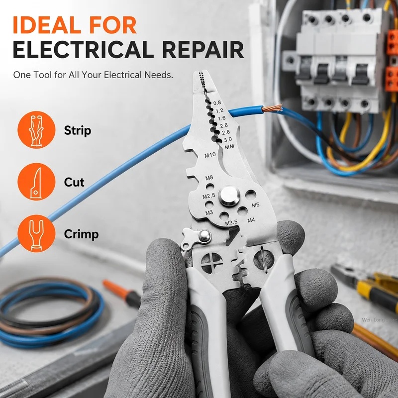 Heavy Duty Industrial Wire Str - огляд і ціна Automatic Wire Stripper Cutter