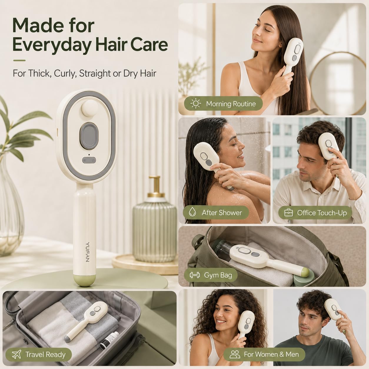Electric Spray Hair Massage Co - огляд і ціна Electrical
