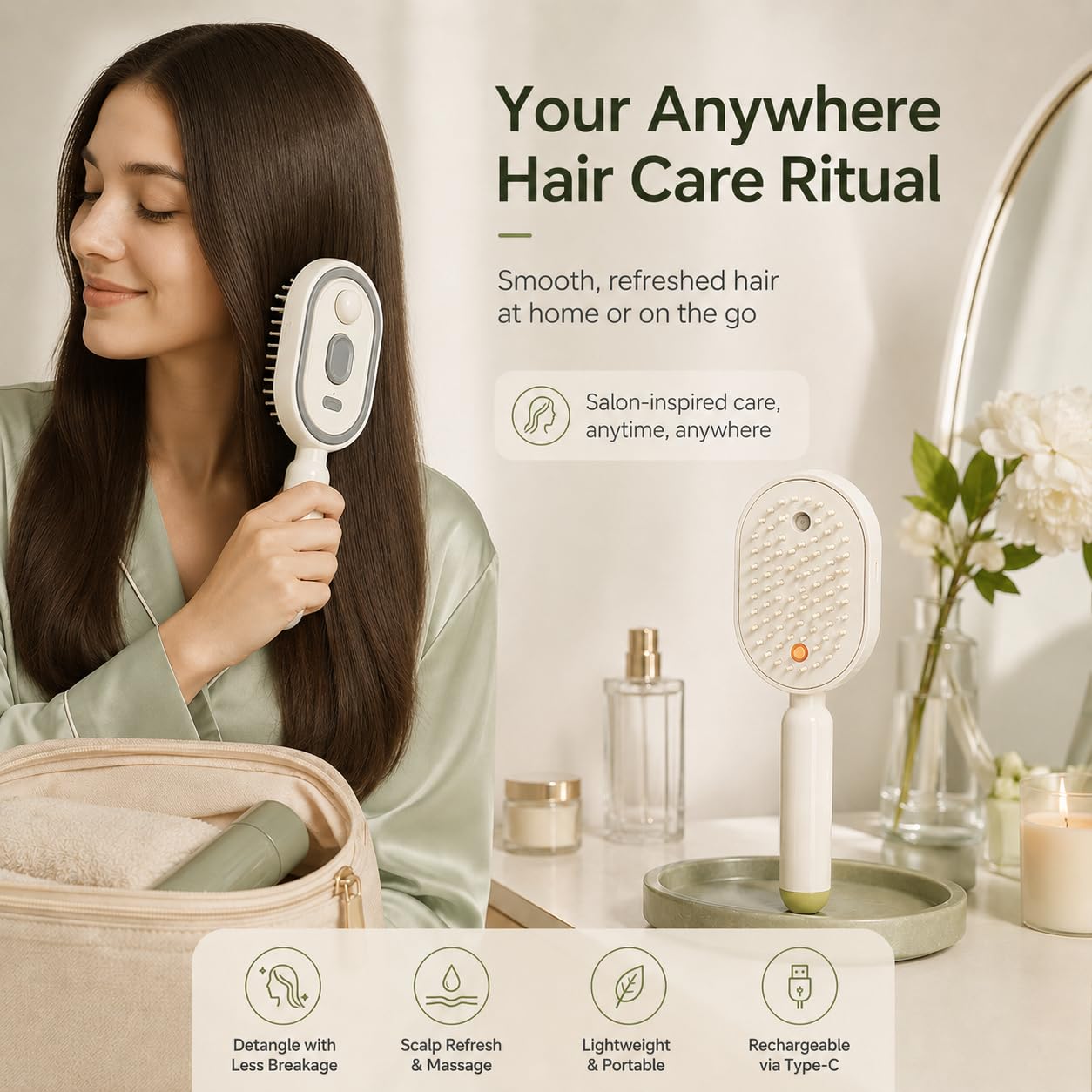 Electric Spray Hair Massage Co - огляд і ціна Electrical