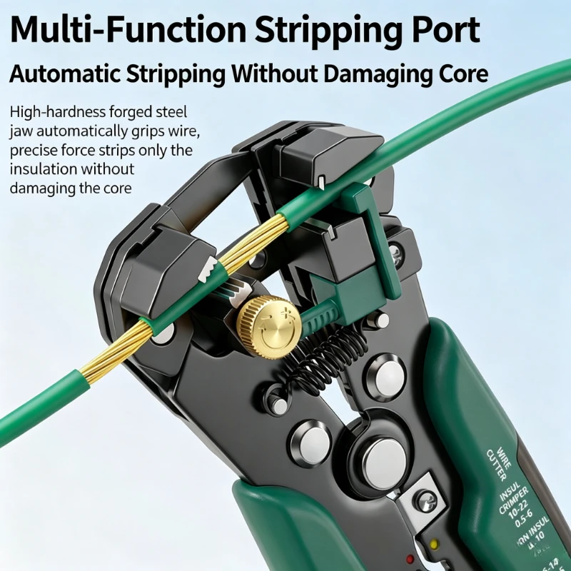 Professional Crimper Cable Cut - огляд і ціна Automatic Wire Stripper Cutter
