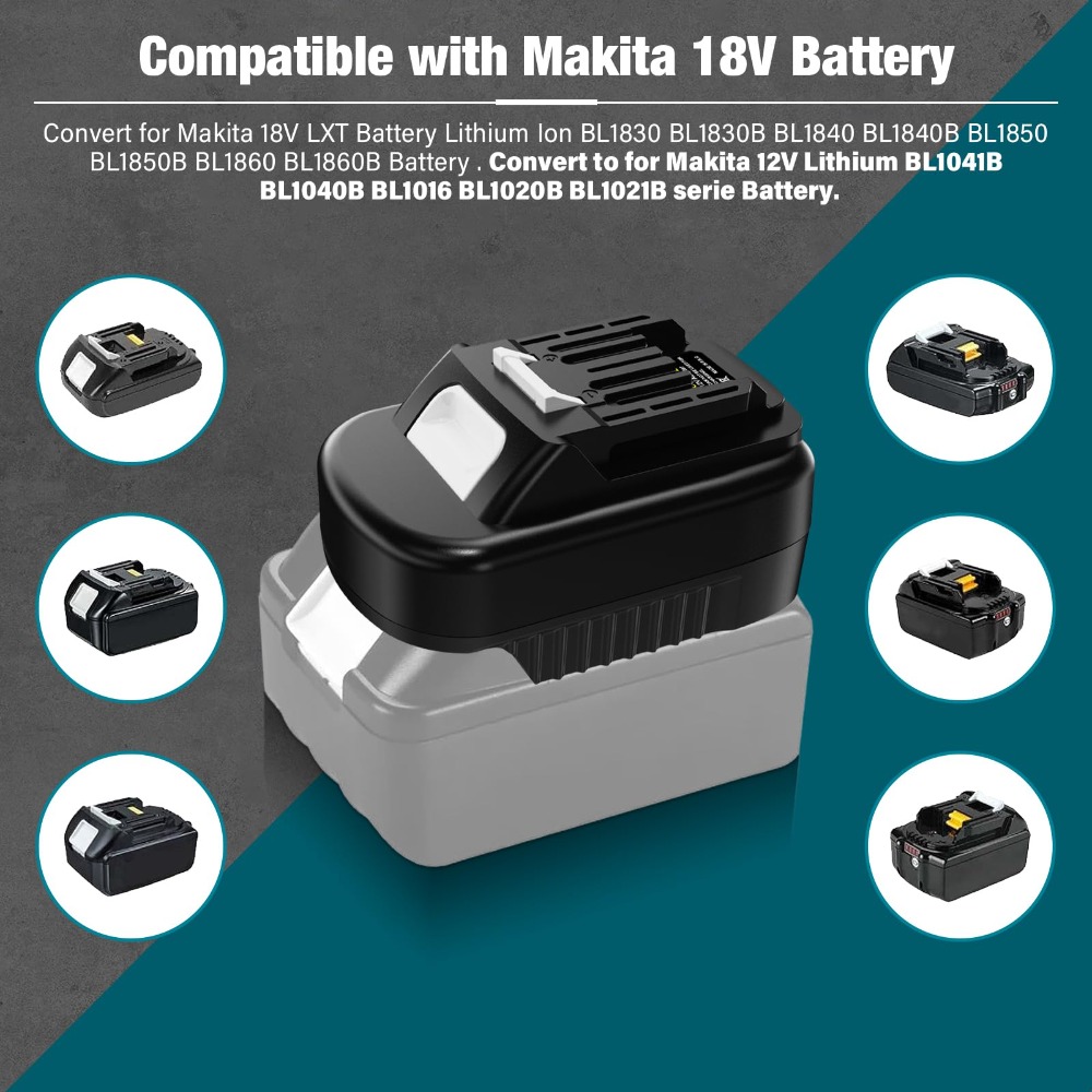 MT18MT12 Battery Adapter Conve - огляд і ціна Brushless Cordless Electric Drill 18V