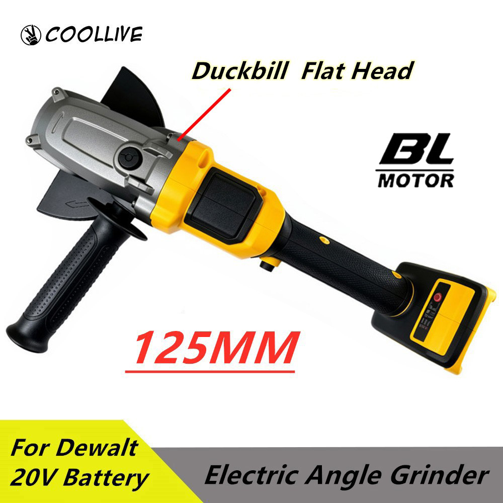 125mm Brushless Angle Grinder  - огляд і ціна Brushless Angle Grinder Battery Powered