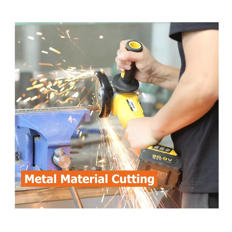 Portable Electric Cut Off Mach - огляд і ціна Brushless Angle Grinder Battery Powered