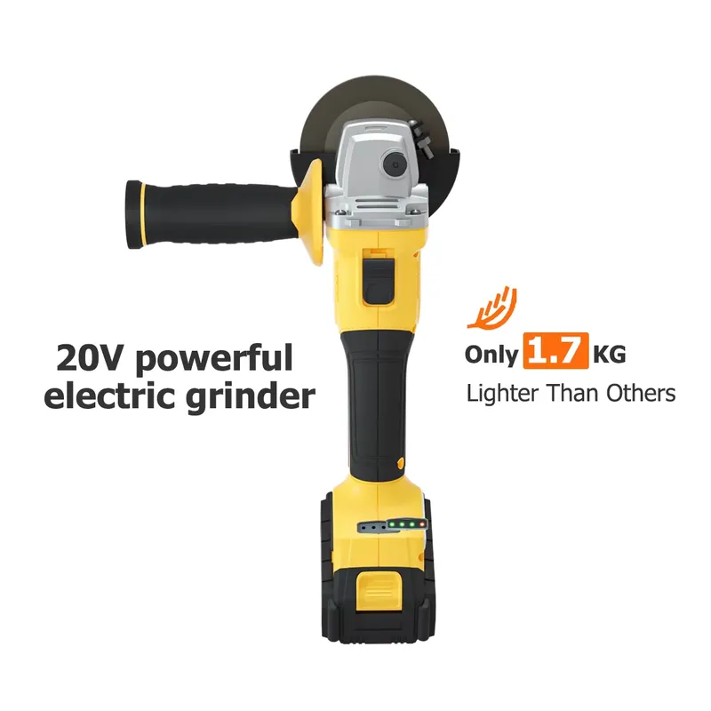 Portable Electric Cut Off Mach - огляд і ціна Brushless Angle Grinder Battery Powered